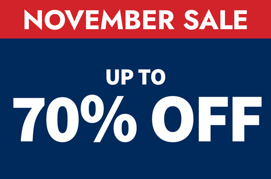 NOVEMBER SALE