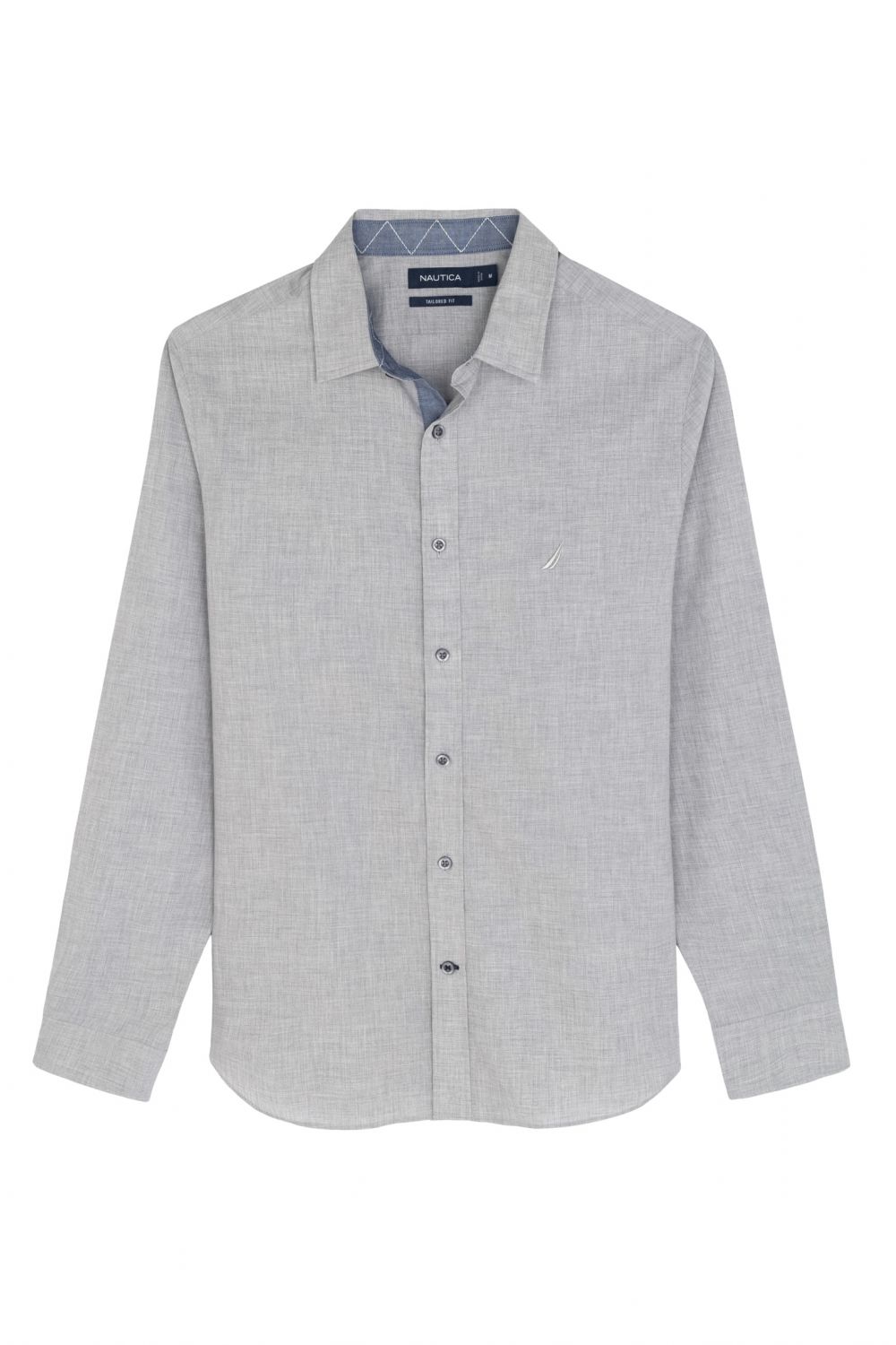 חולצה מכופתרת TAILORED FIT עם רקמת לוגו