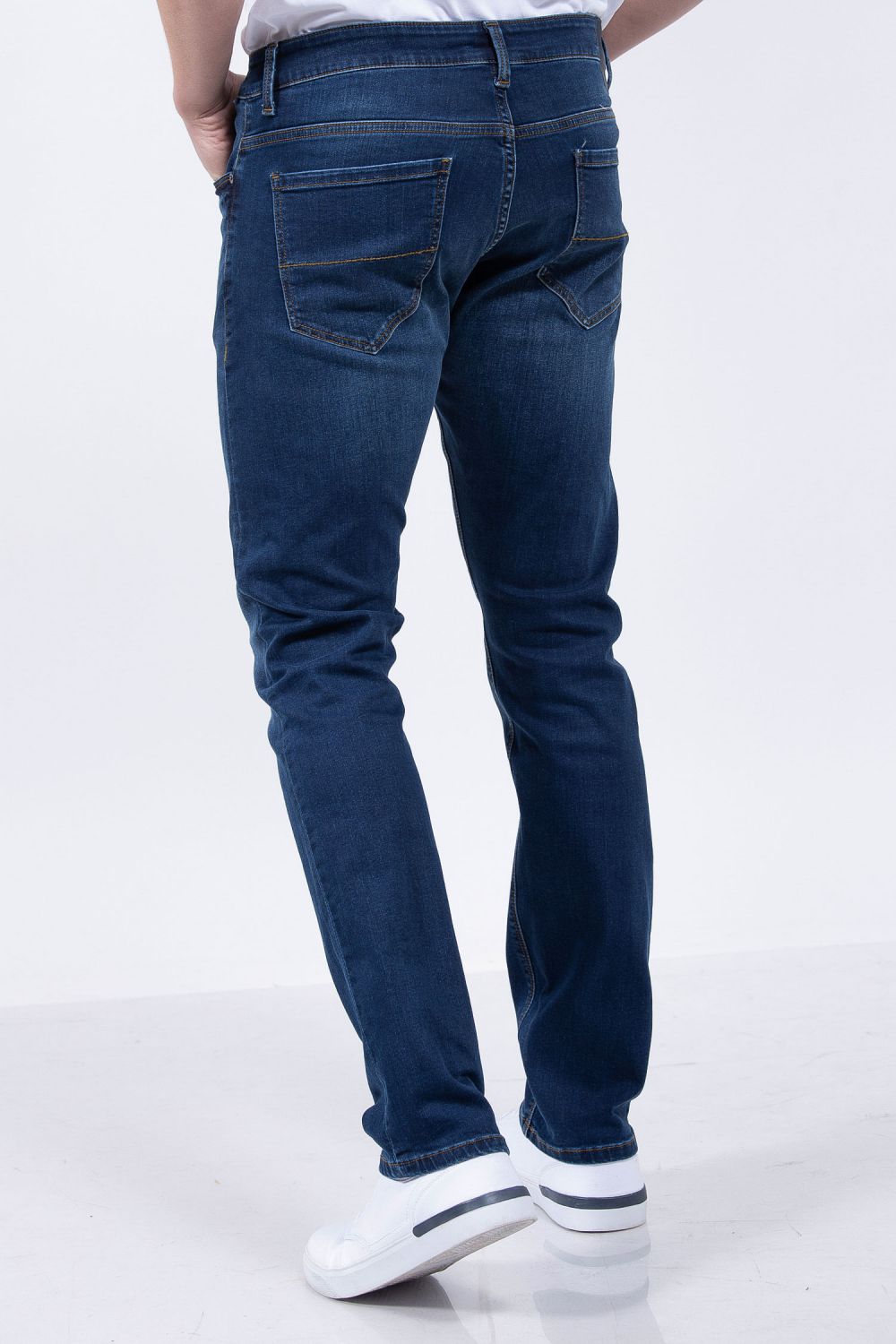 מכנסי ג’ינס SLIM FIT סטרץ’ אינדיגו