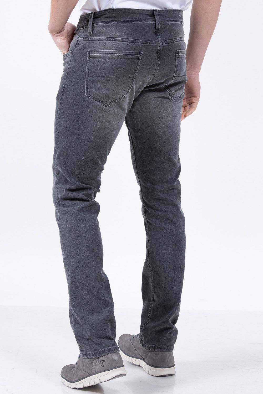 מכנסי ג’ינס אפורים SLIM FIT סטרץ’