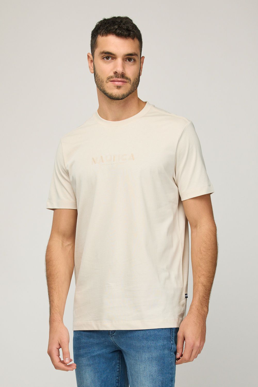 חולצת טי-שירט קצרה לגברים