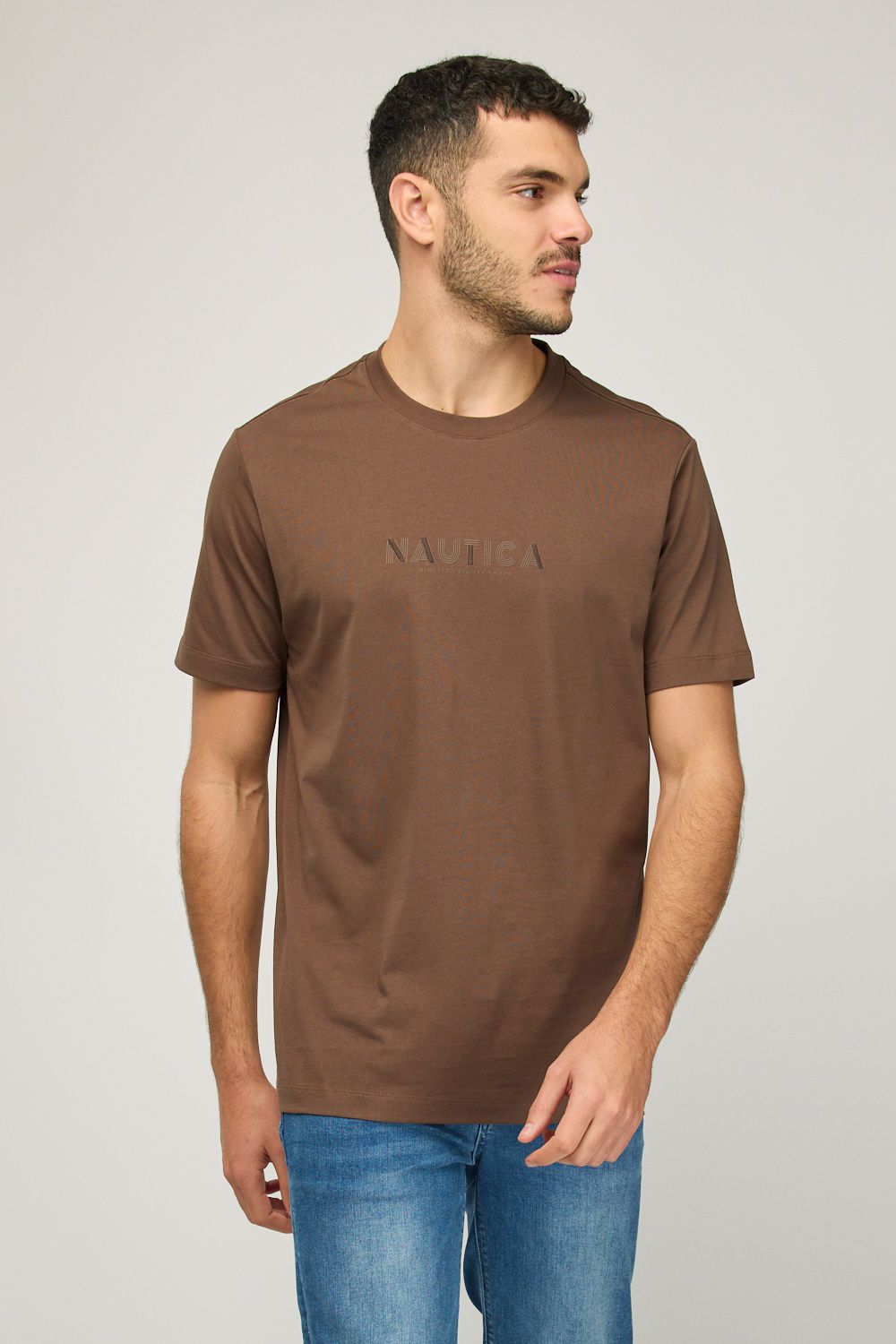 חולצת טי-שירט קצרה לגברים