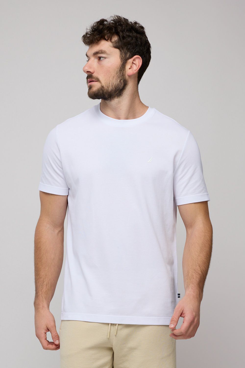 חולצת טי-שירט קצרה לגברים