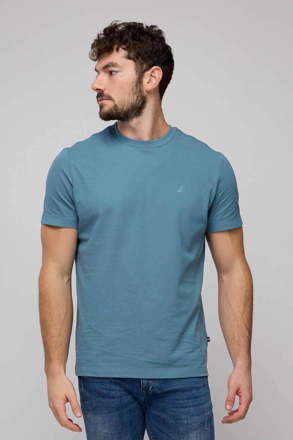 חולצת טי-שירט קצרה לגברים