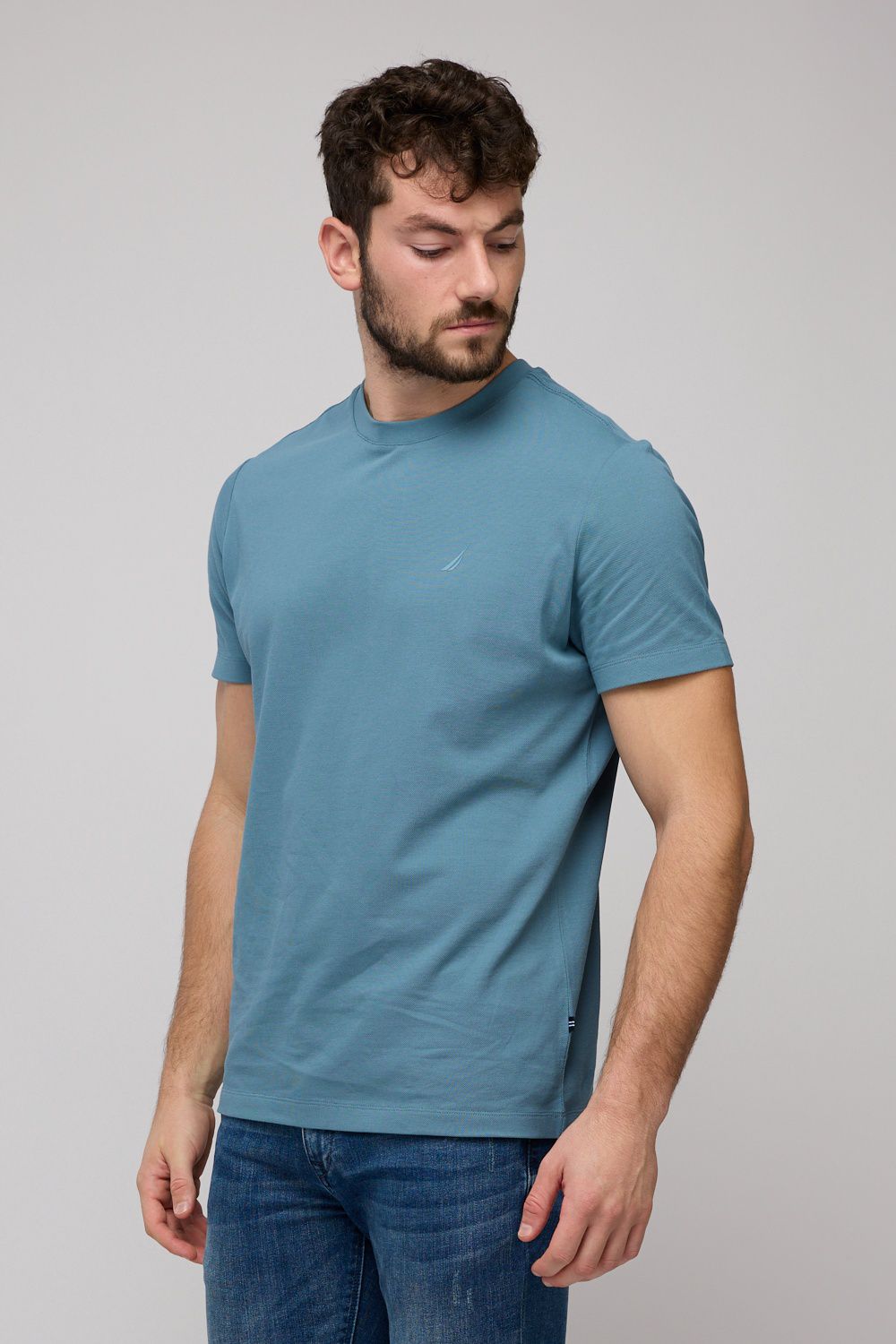 חולצת טי-שירט קצרה לגברים