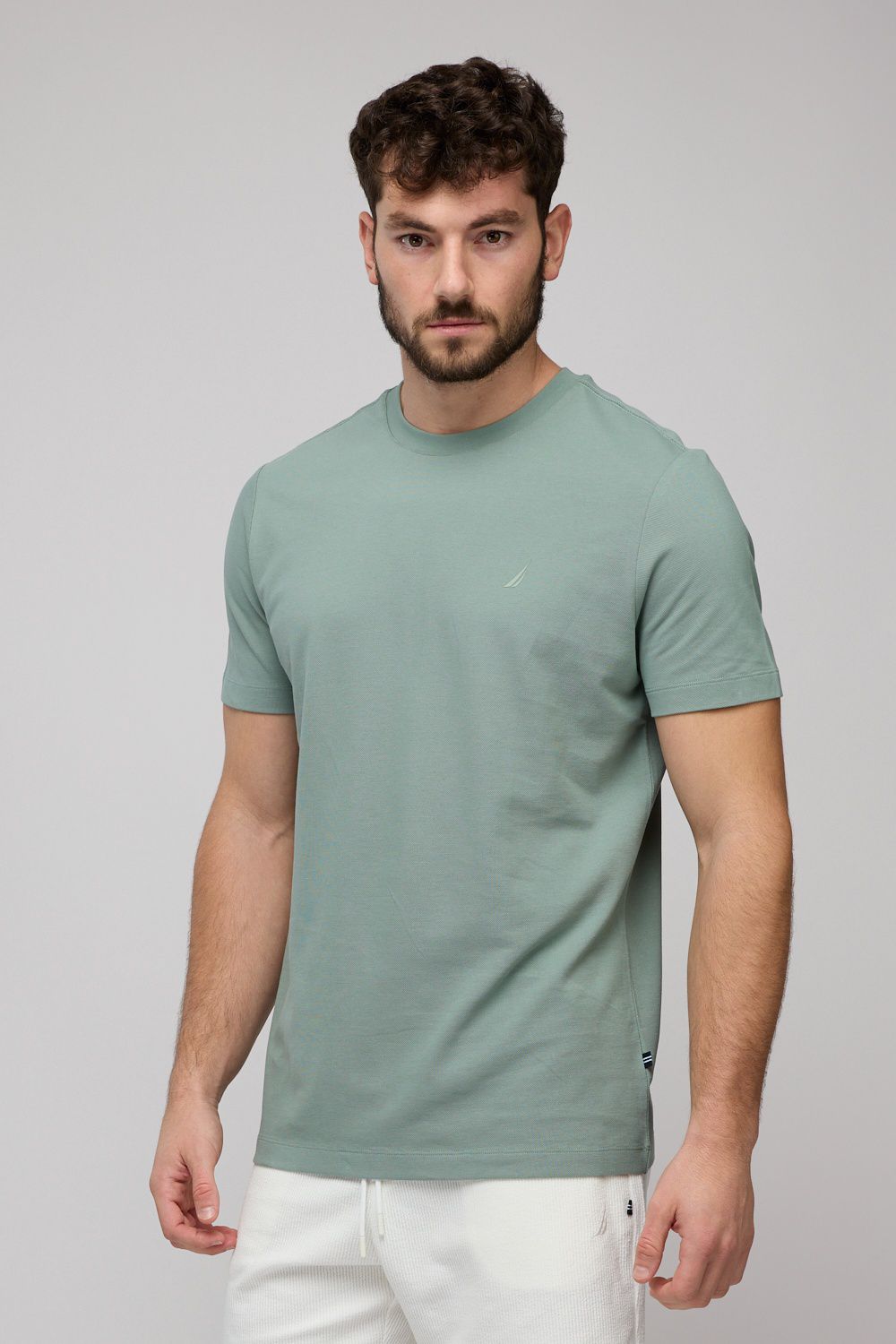 חולצת טי-שירט קצרה לגברים