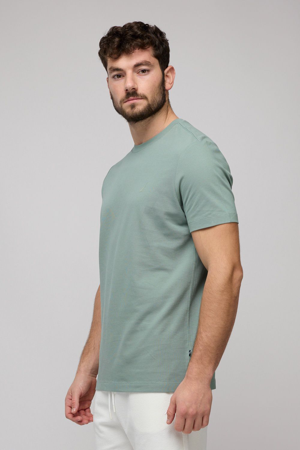 חולצת טי-שירט קצרה לגברים