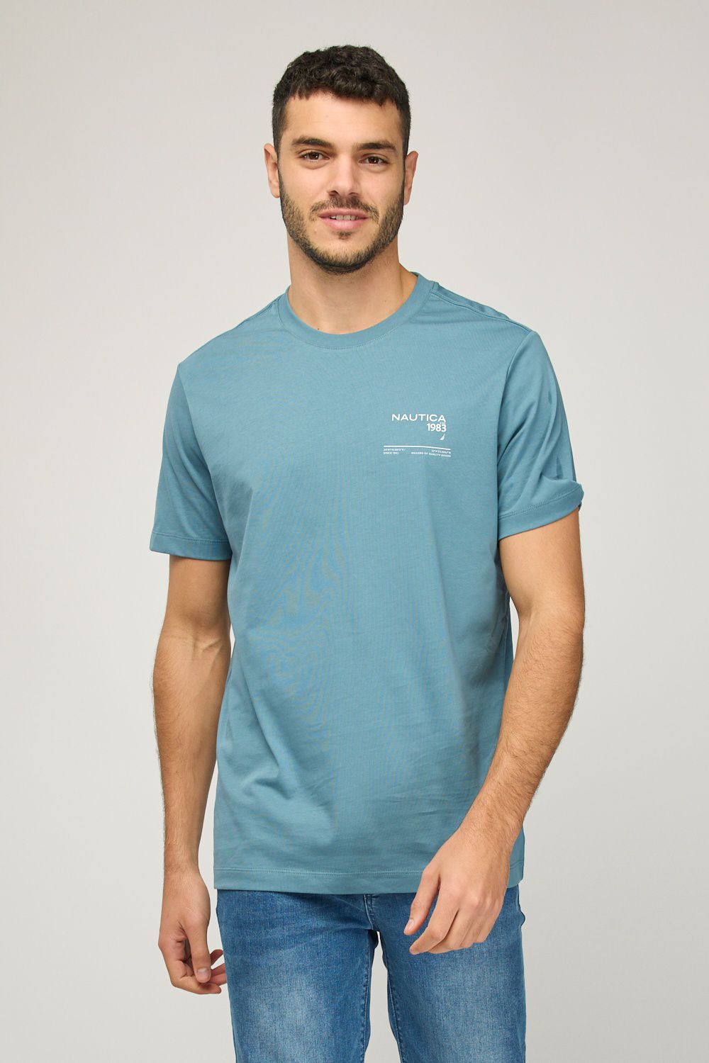 חולצת טי-שירט קצרה לגברים