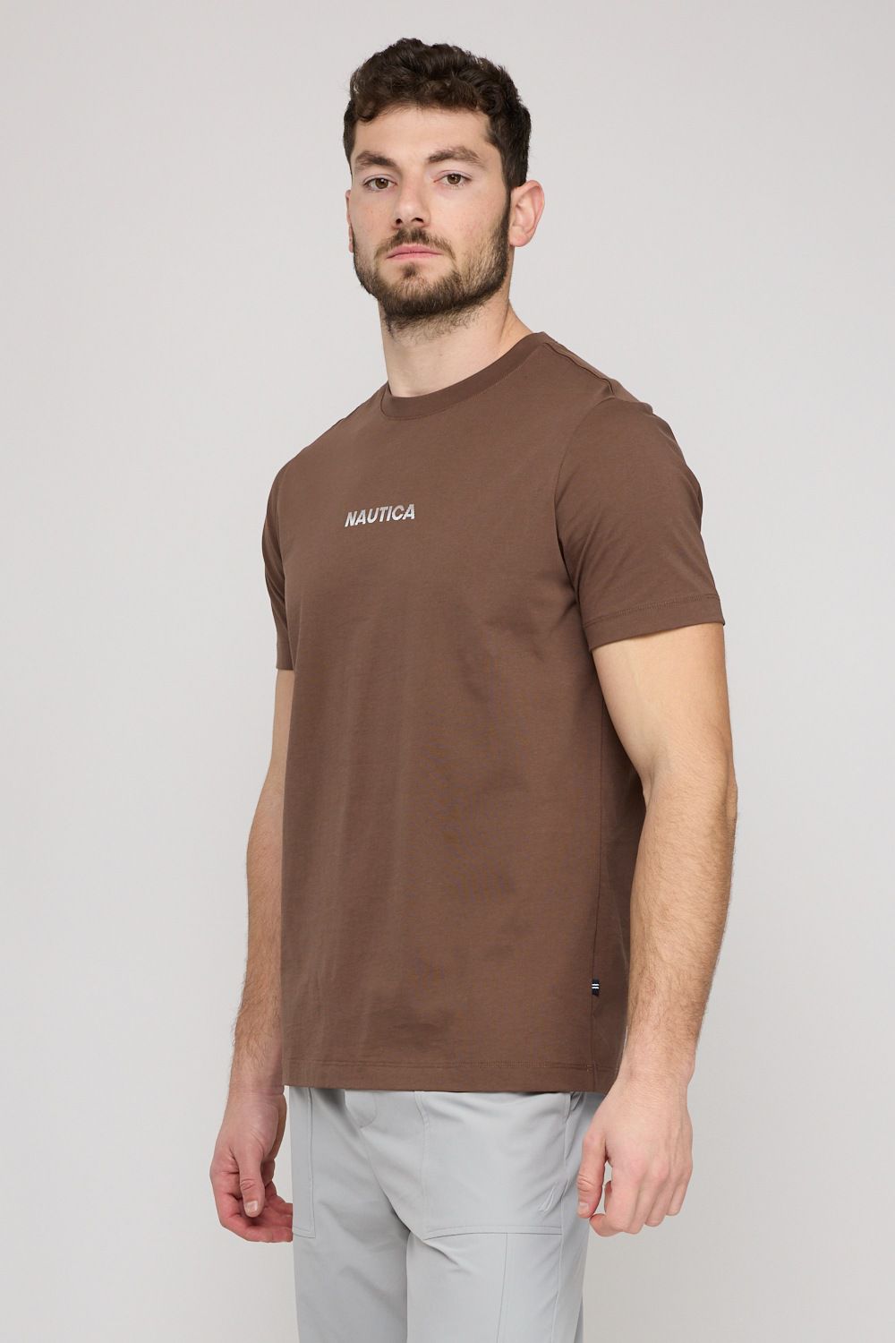 חולצת טי-שירט קצרה לגברים