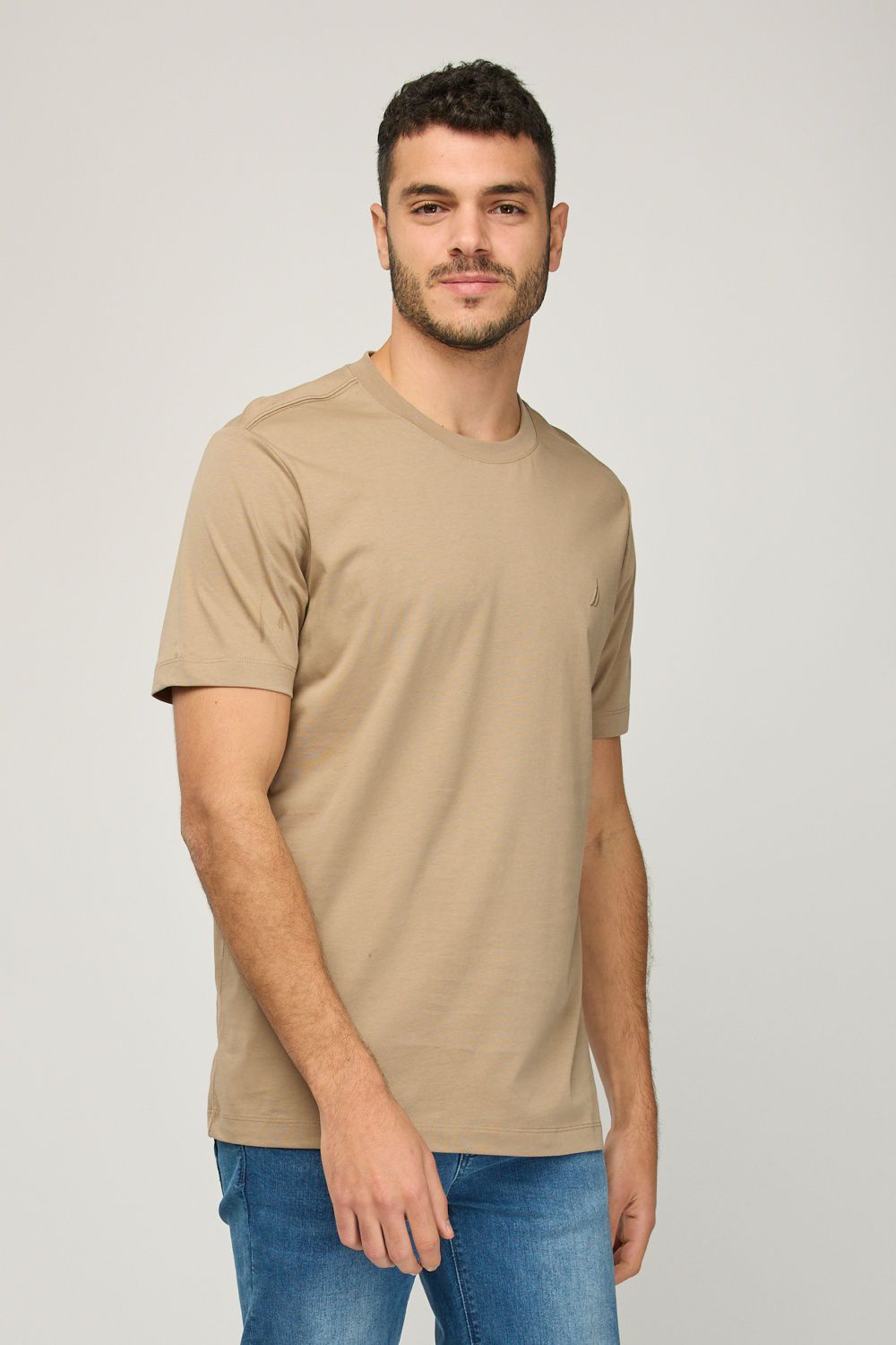 חולצת טי-שירט קצרה לגברים