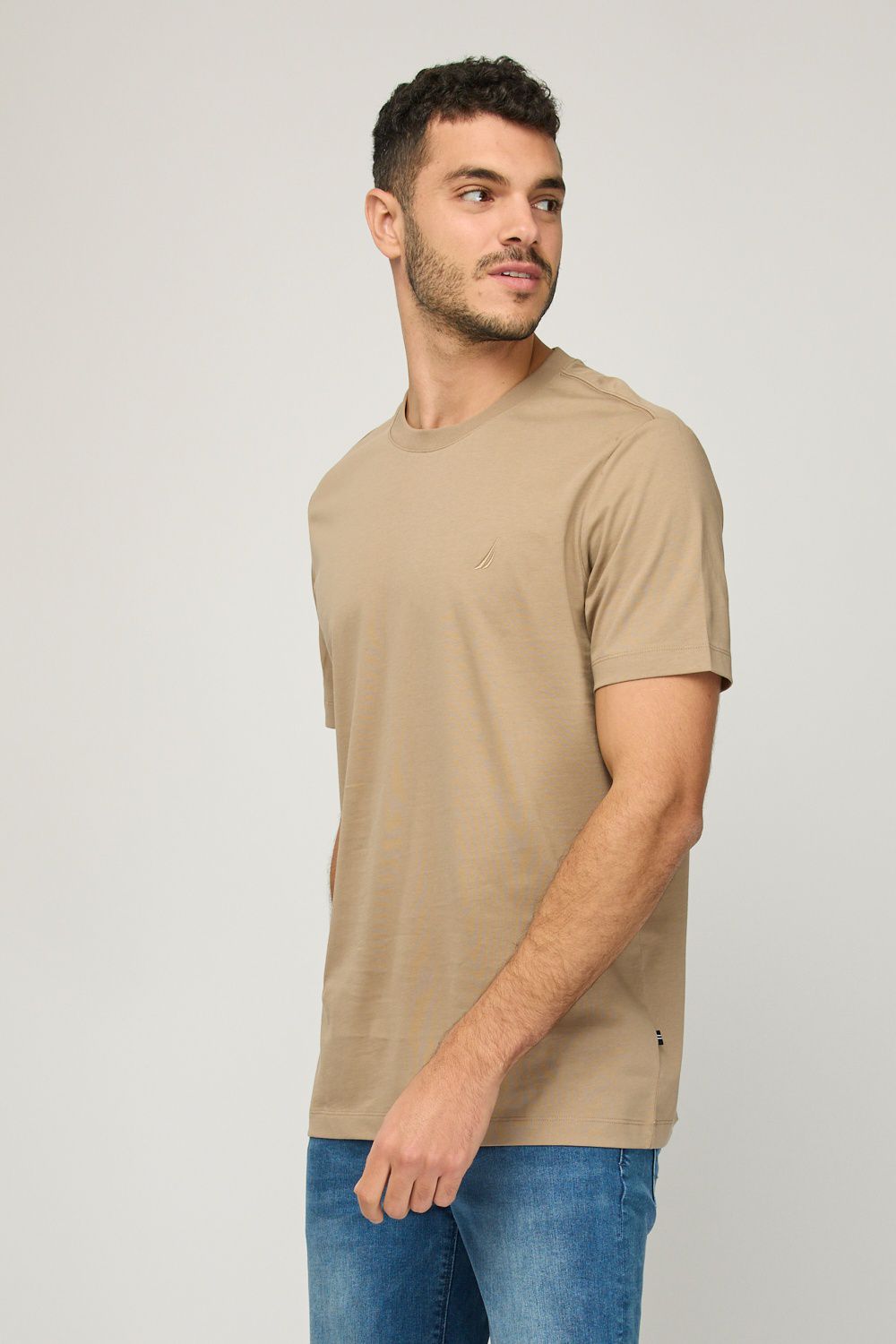 חולצת טי-שירט קצרה לגברים