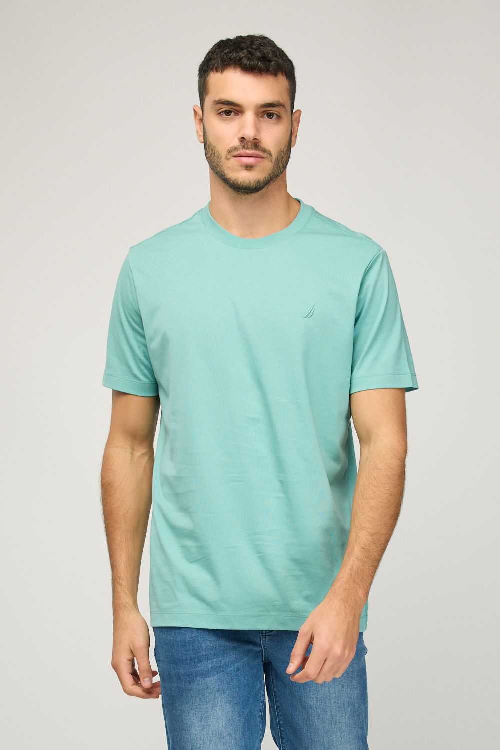 חולצת טי-שירט קצרה לגברים