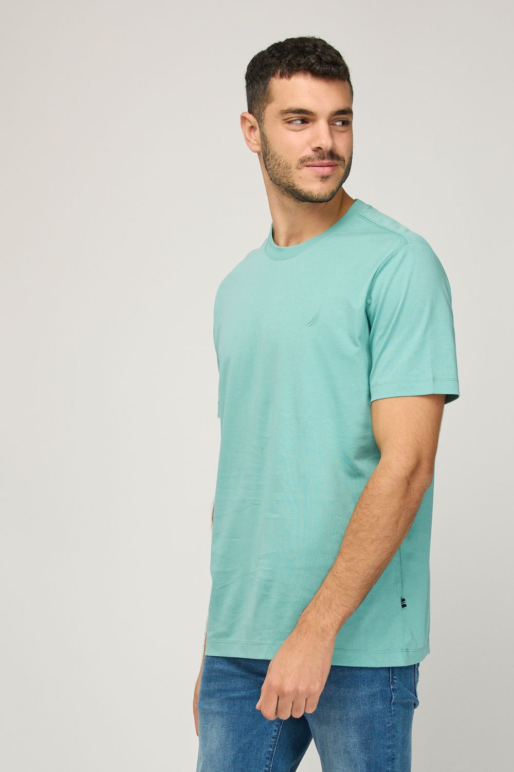 חולצת טי-שירט קצרה לגברים