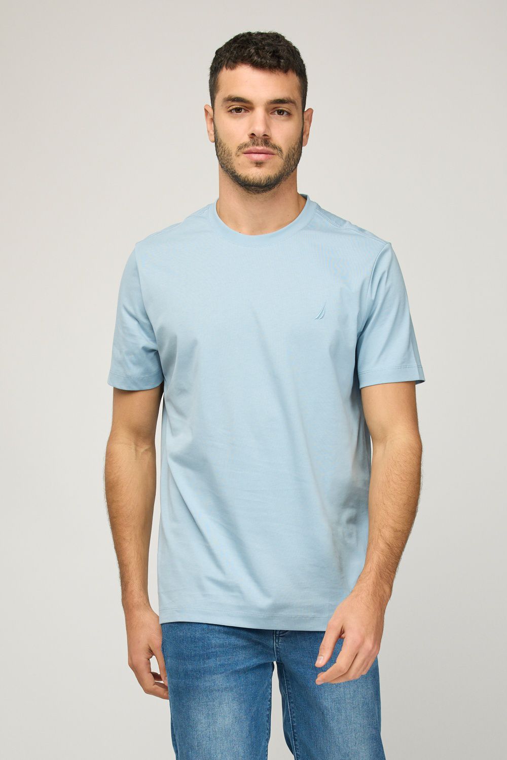 חולצת טי-שירט קצרה לגברים