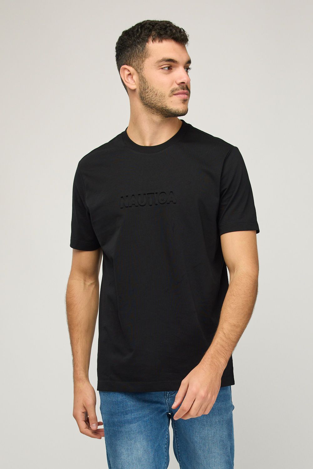 חולצת טי-שירט קצרה לגברים