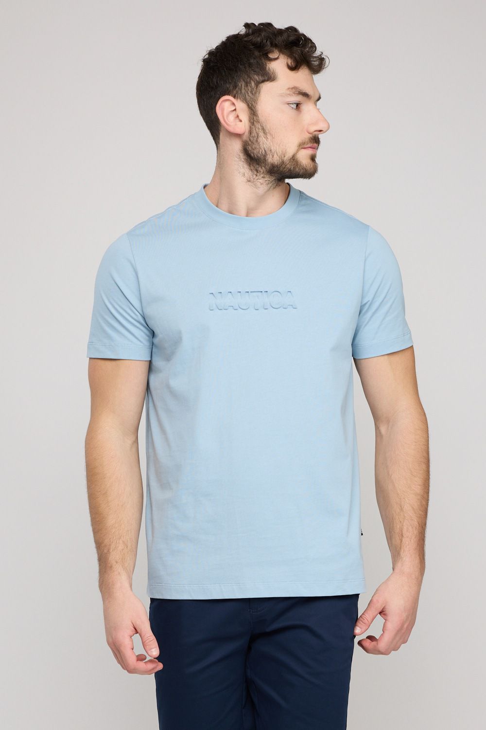 חולצת טי-שירט קצרה לגברים