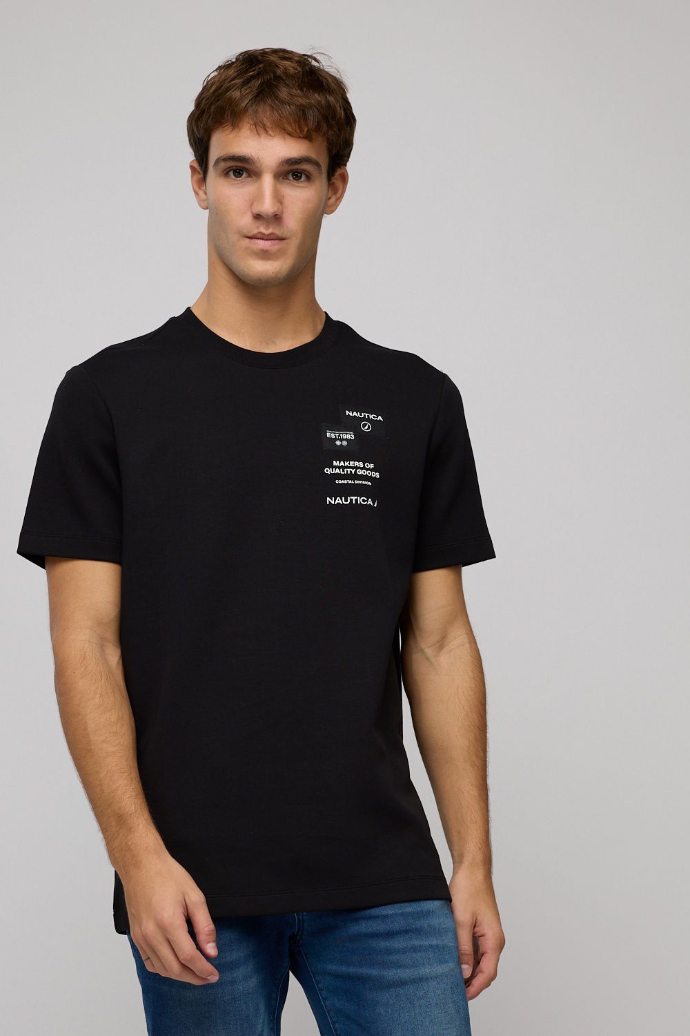 טי-שירט קצרה לגברים