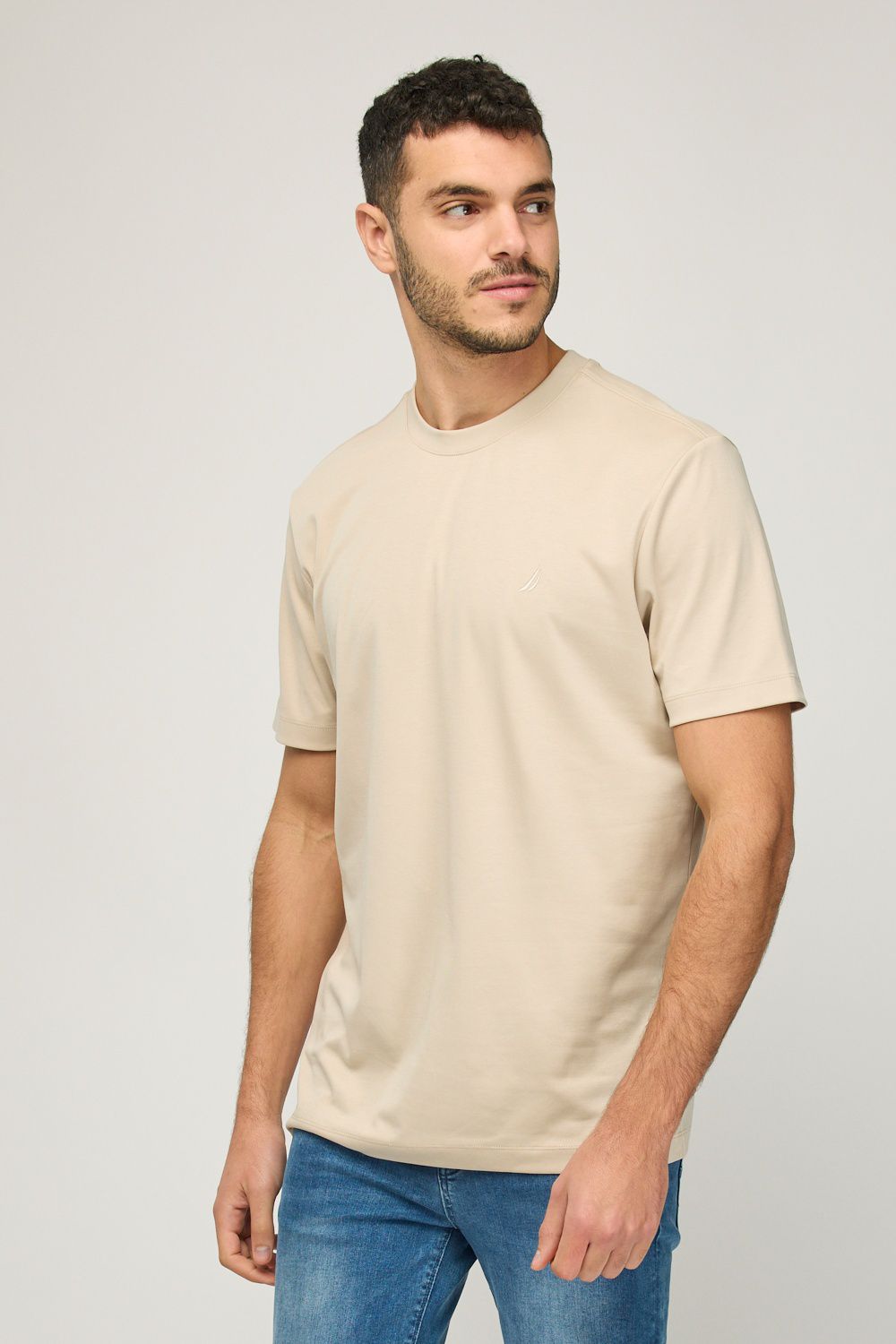 חולצת טי-שירט קצרה לגברים