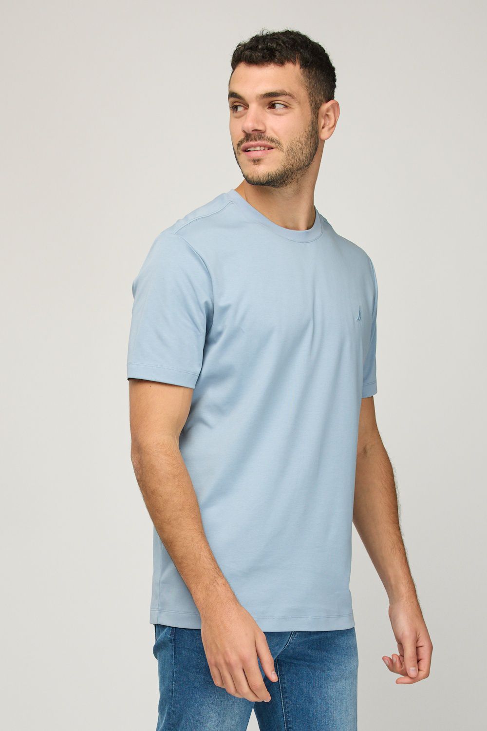 חולצת טי-שירט קצרה לגברים