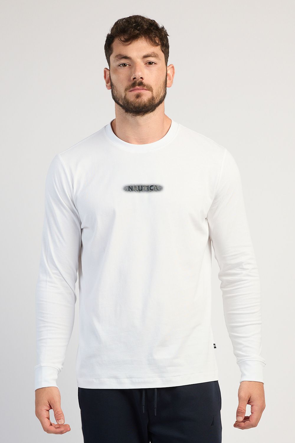 חולצת טי שרוול ארוך לגברים Nautica