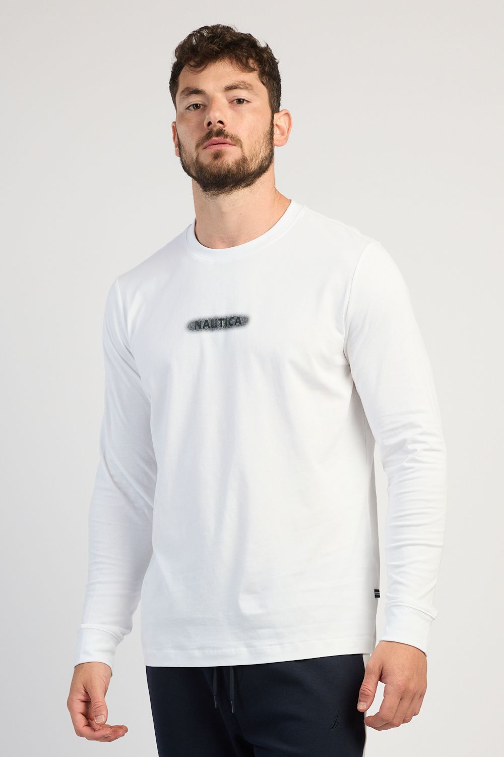 חולצת טי שרוול ארוך לגברים Nautica