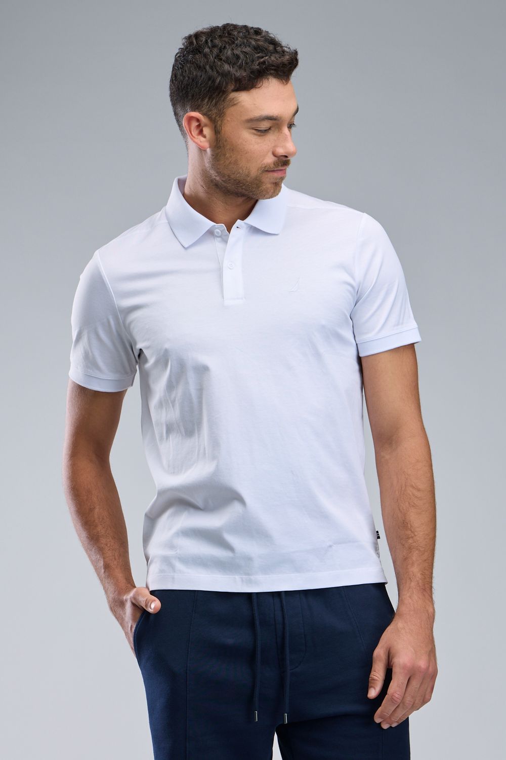 חולצת פולו Nautica עם לוגו לגברים