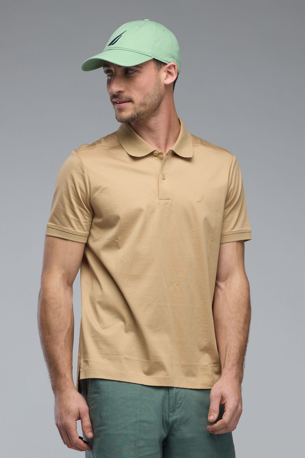 חולצת פולו Nautica עם לוגו לגברים