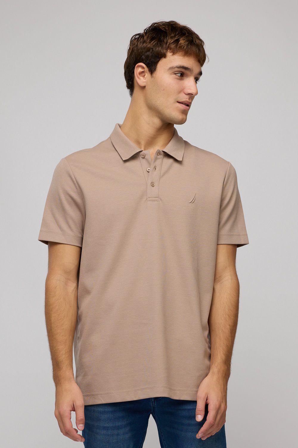 חולצת פולו קצרה לגברים