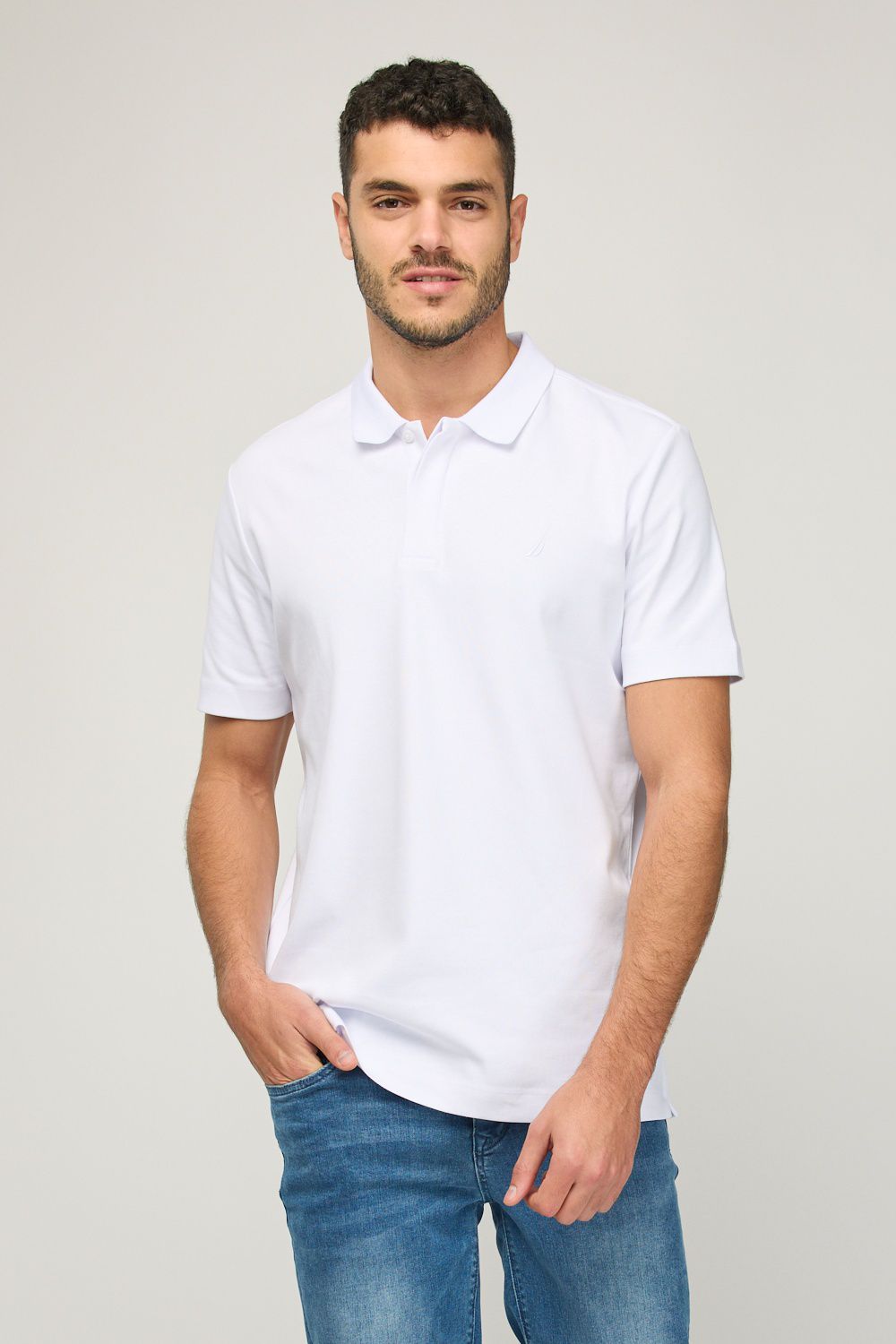 חולצת פולו קצרה לגברים