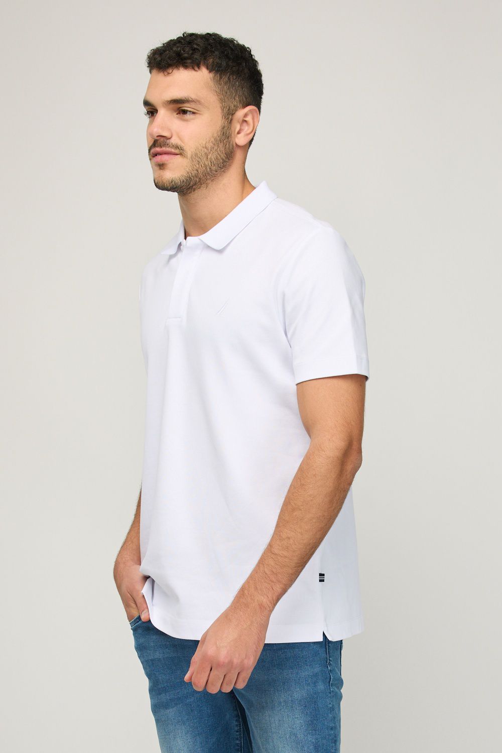 חולצת פולו קצרה לגברים