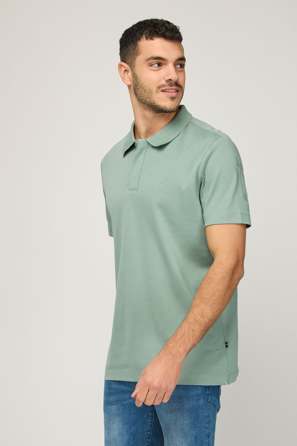 חולצת פולו קצרה לגברים
