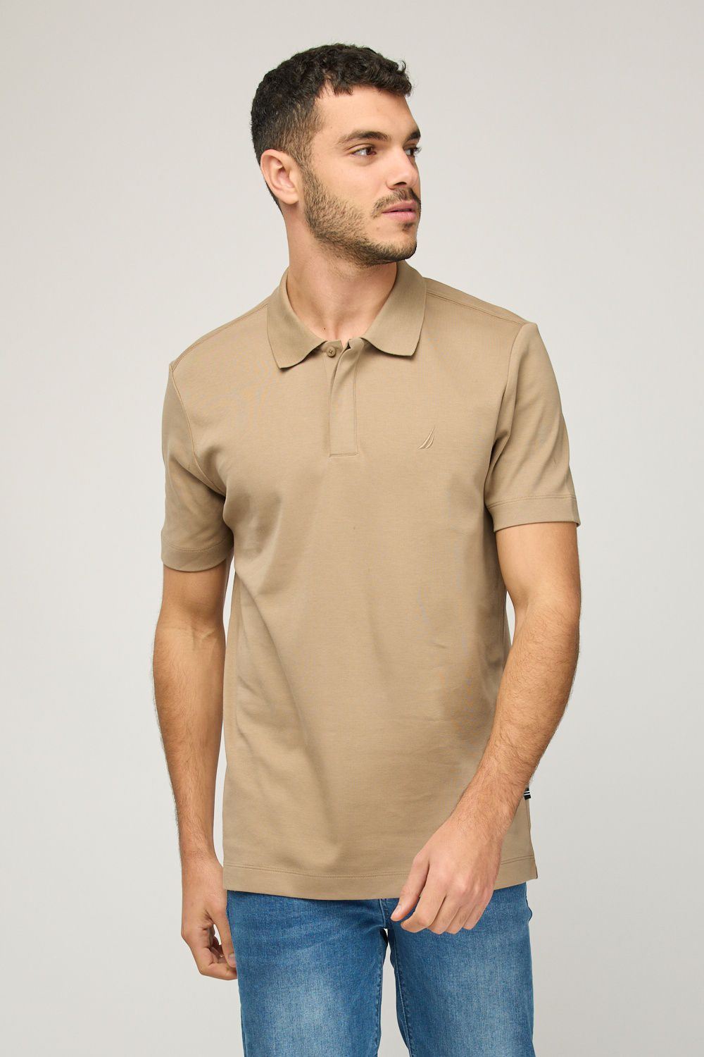 חולצת פולו קצרה לגברים