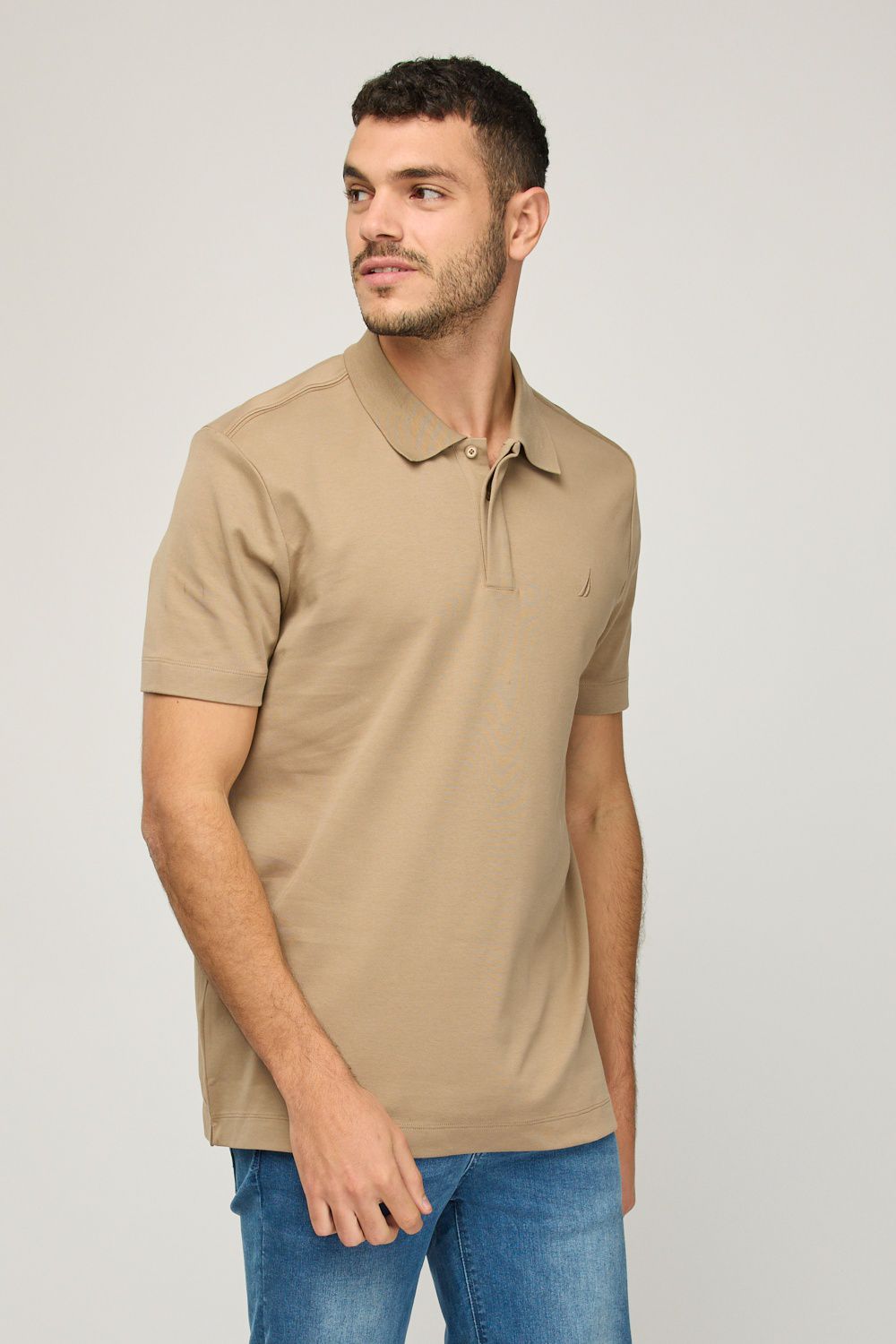חולצת פולו קצרה לגברים