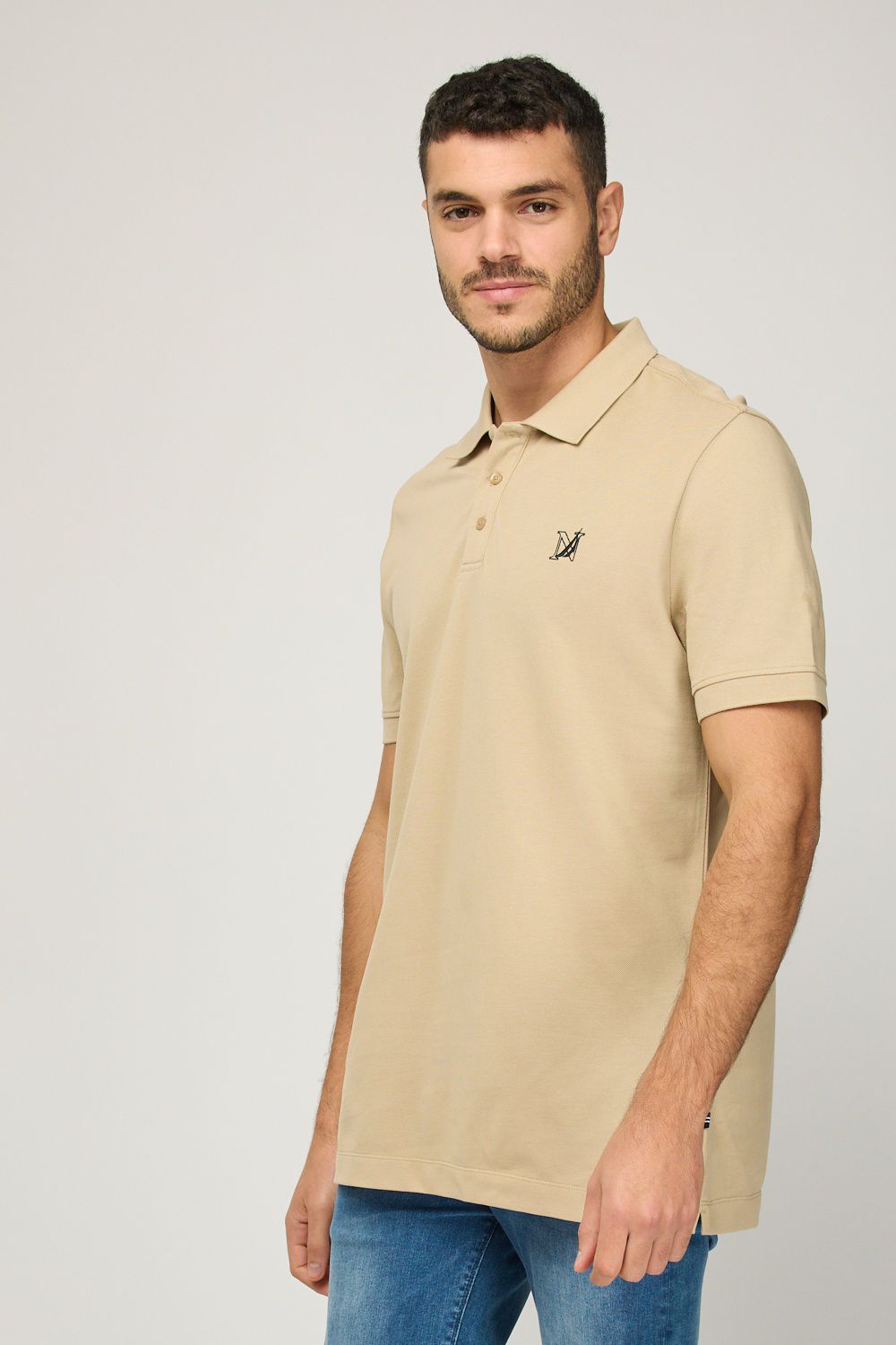 חולצת פולו קצרה לגברים