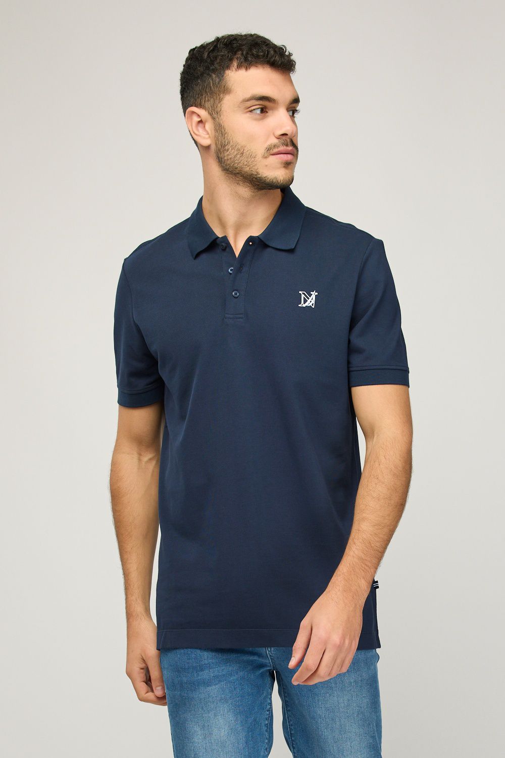 חולצת פולו קצרה לגברים