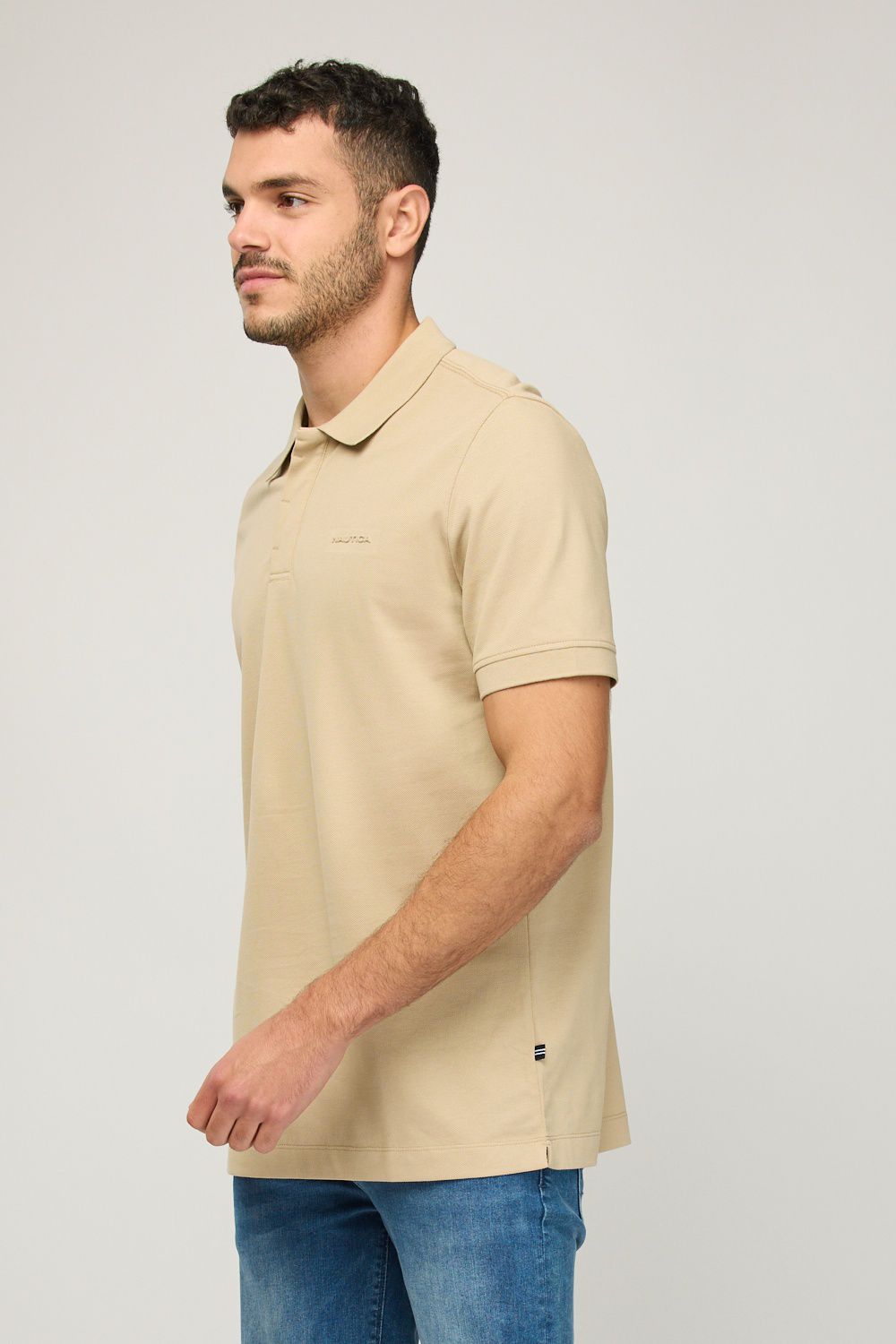 חולצת פולו קצרה לגברים