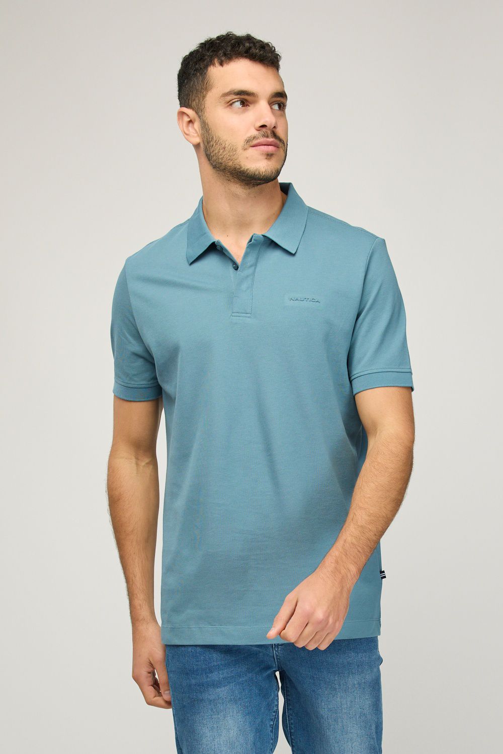 חולצת פולו קצרה לגברים