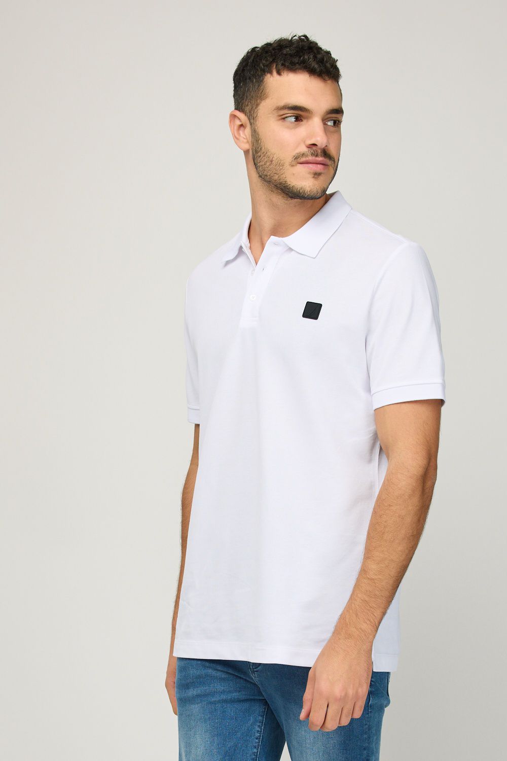 חולצת פולו קצרה לגברים
