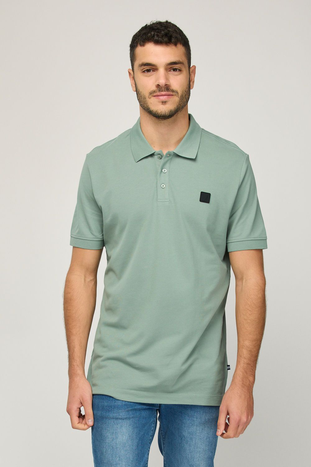 חולצת פולו קצרה לגברים