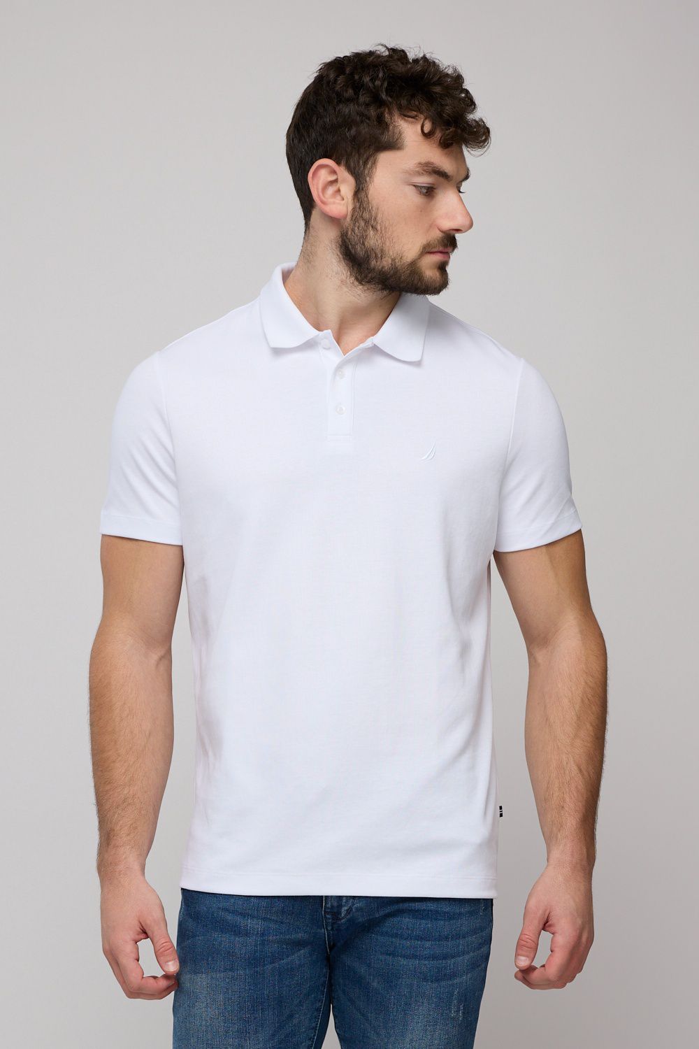 חולצת פולו קצרה לגברים