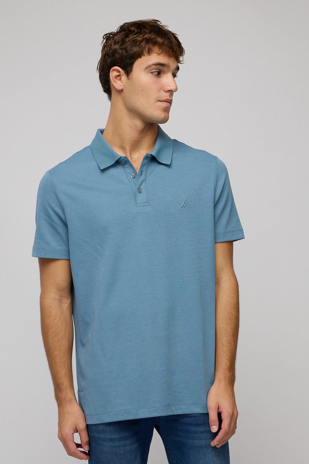 חולצת פולו קצרה לגברים