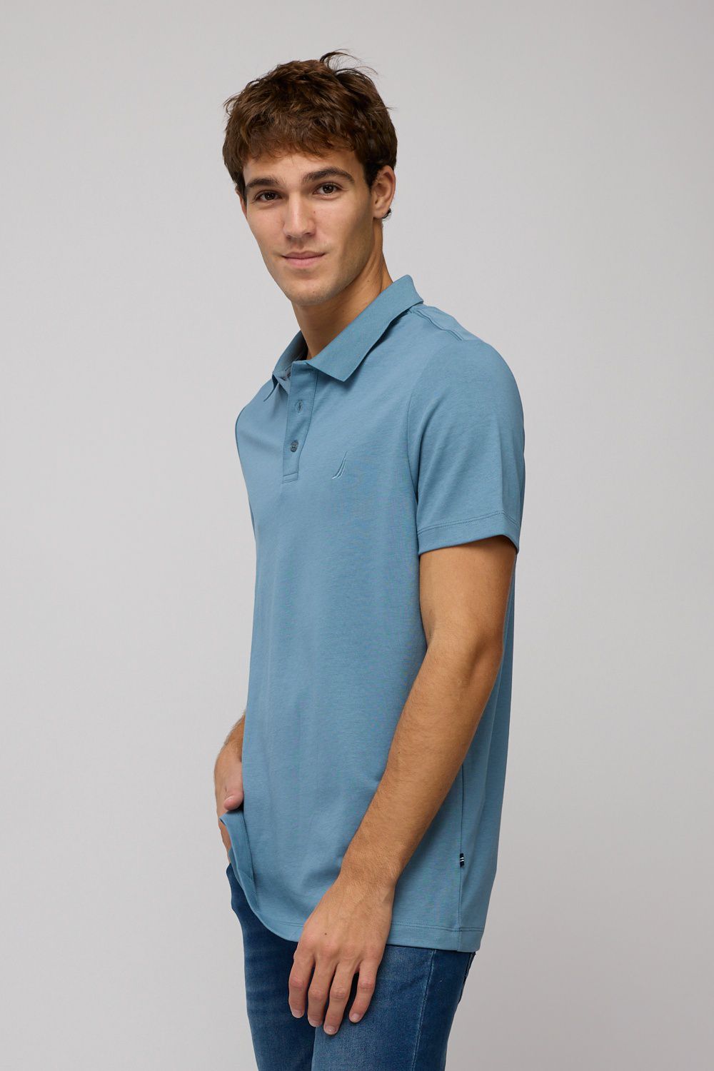 חולצת פולו קצרה לגברים