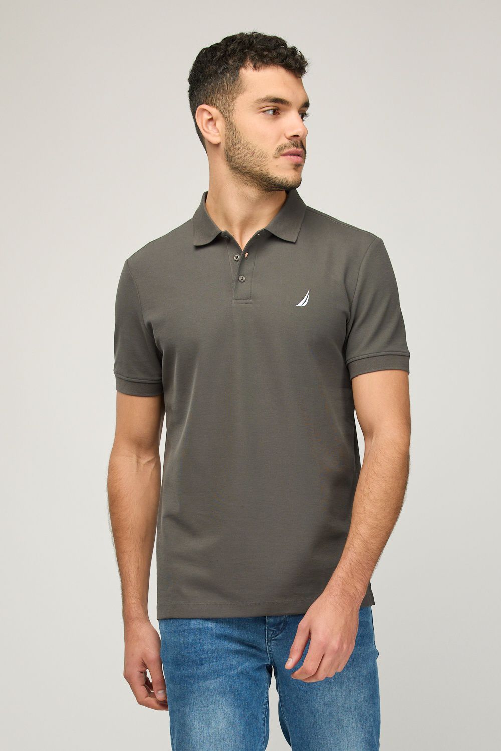 חולצת פולו קצרה לגברים