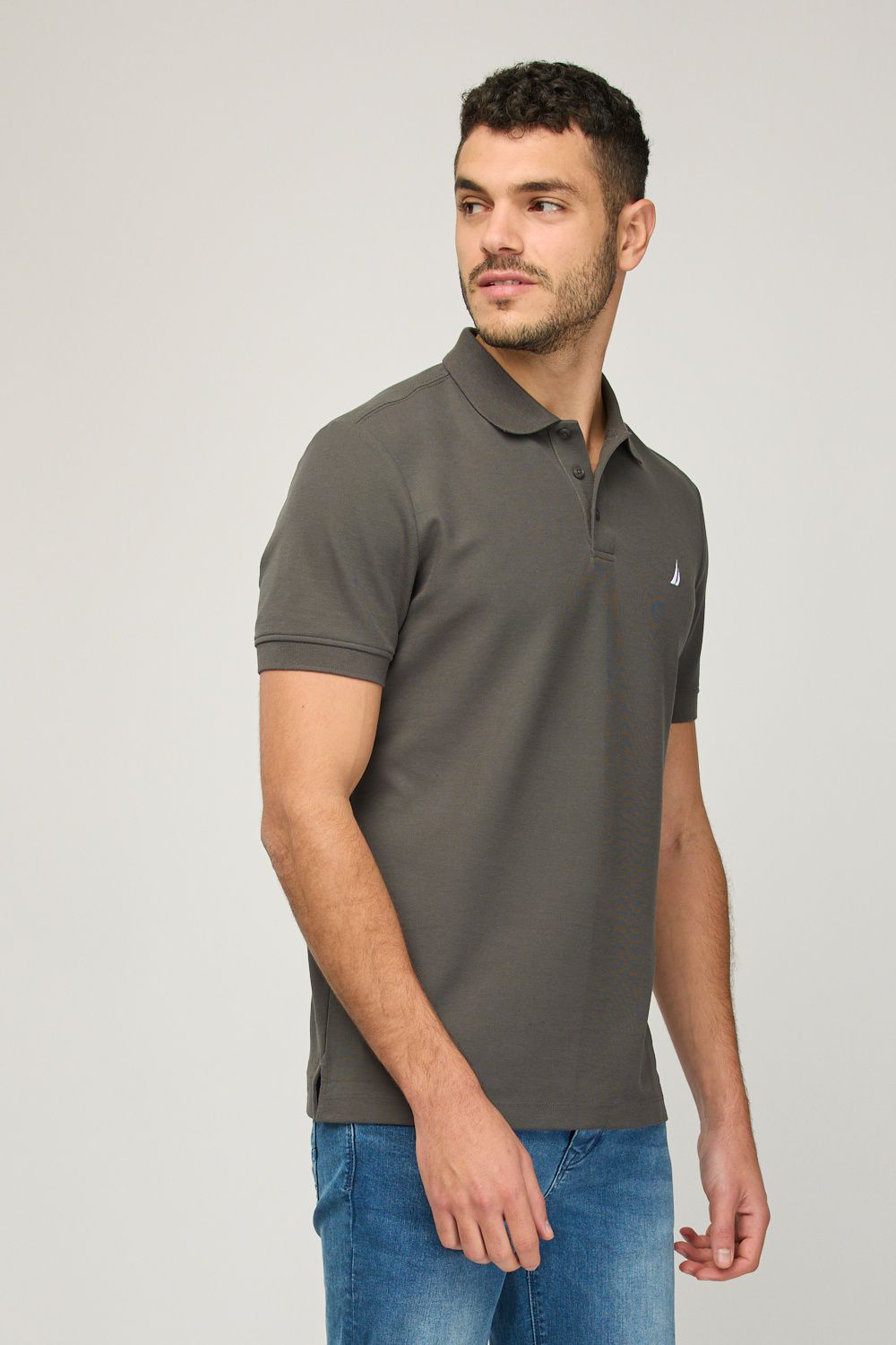 חולצת פולו קצרה לגברים