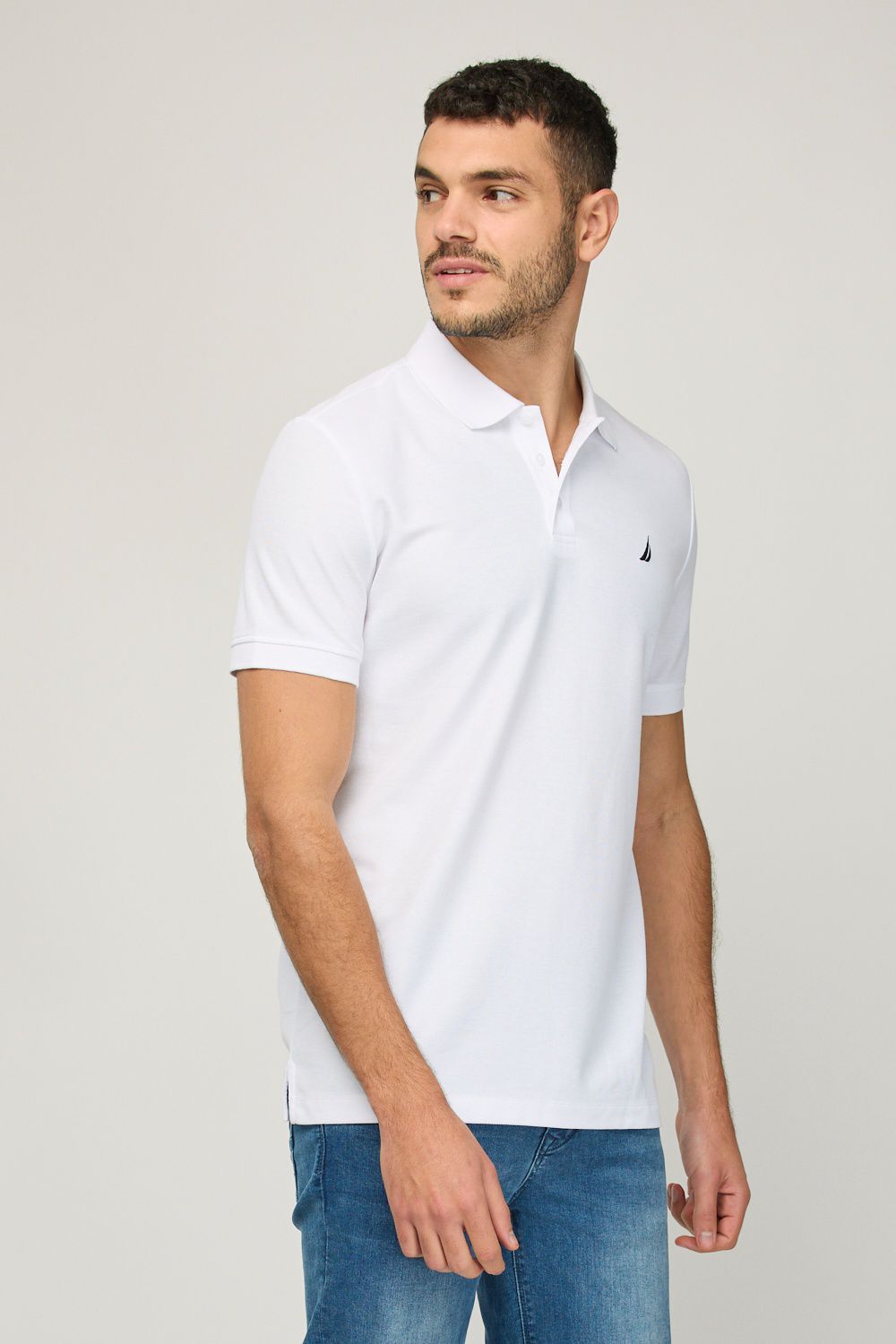 חולצת פולו קצרה לגברים