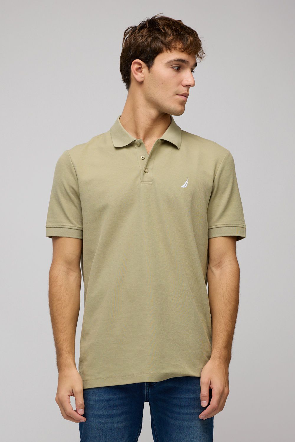 חולצת פולו קצרה לגברים