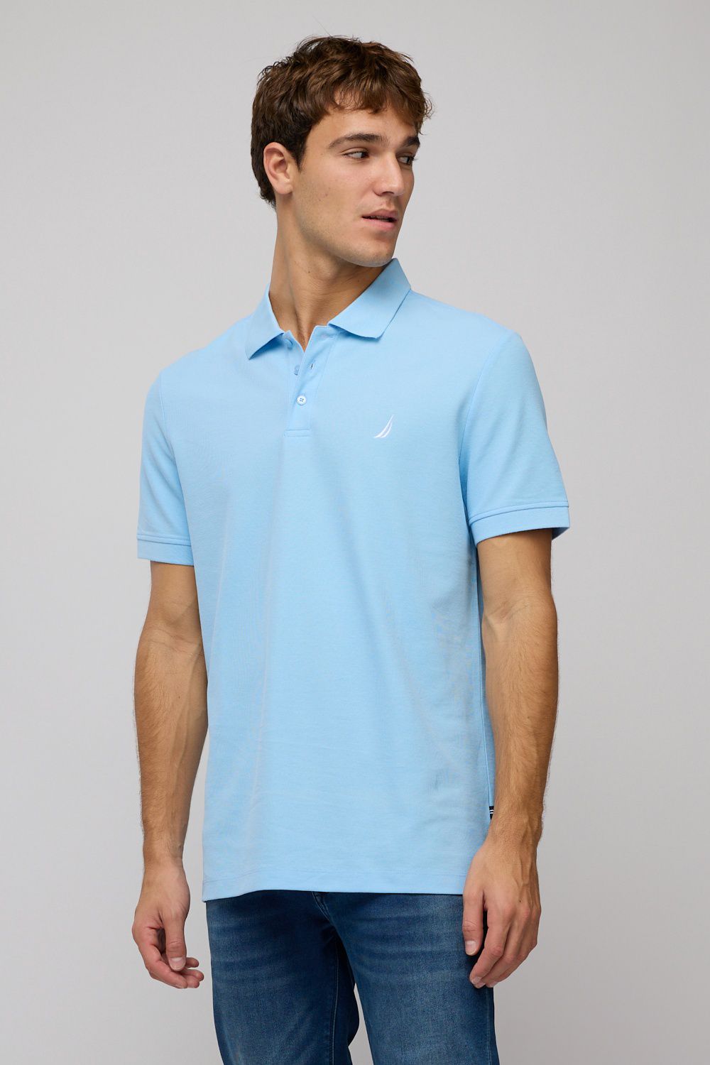 חולצת פולו קצרה לגברים