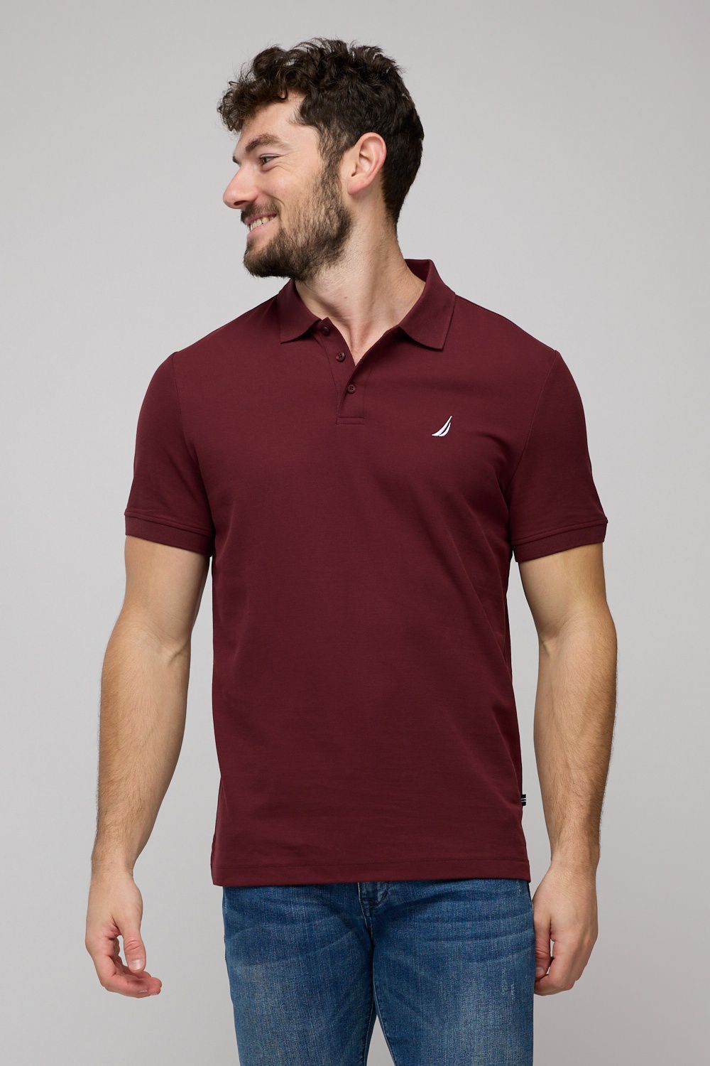 חולצת פולו קצרה לגברים