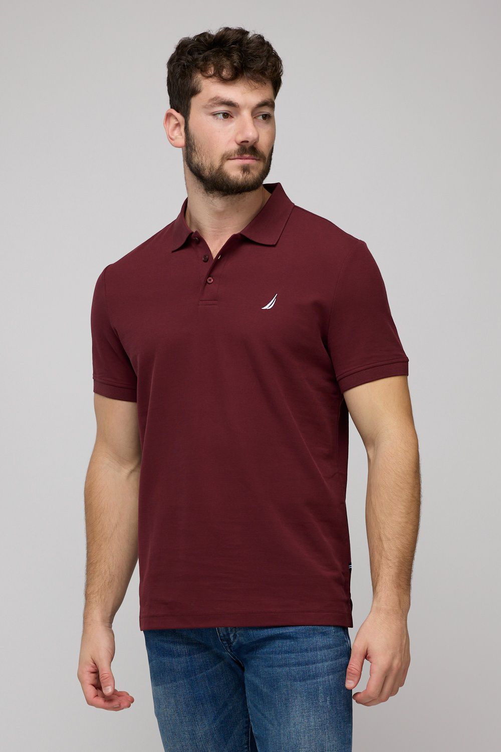 חולצת פולו קצרה לגברים