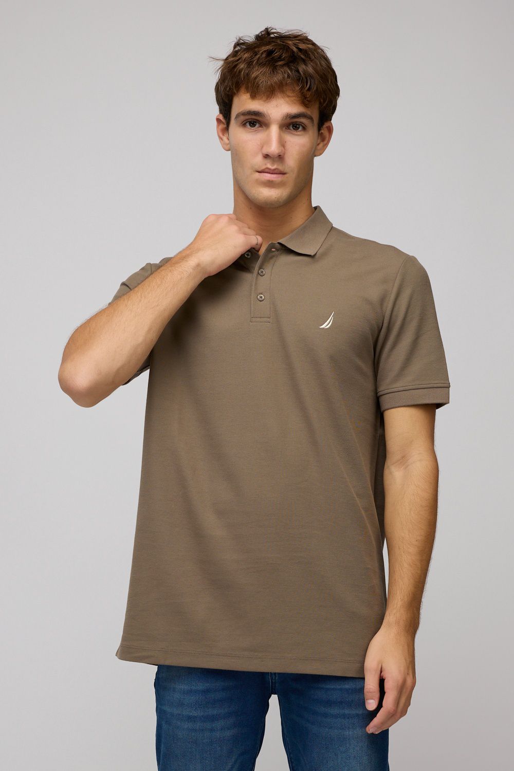 חולצת פולו קצרה לגברים